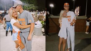 IN PHOTOS: 5 times Tennessee Vols' Drew Beam and girlfriend Halle Hutchins shared heartwarming moments