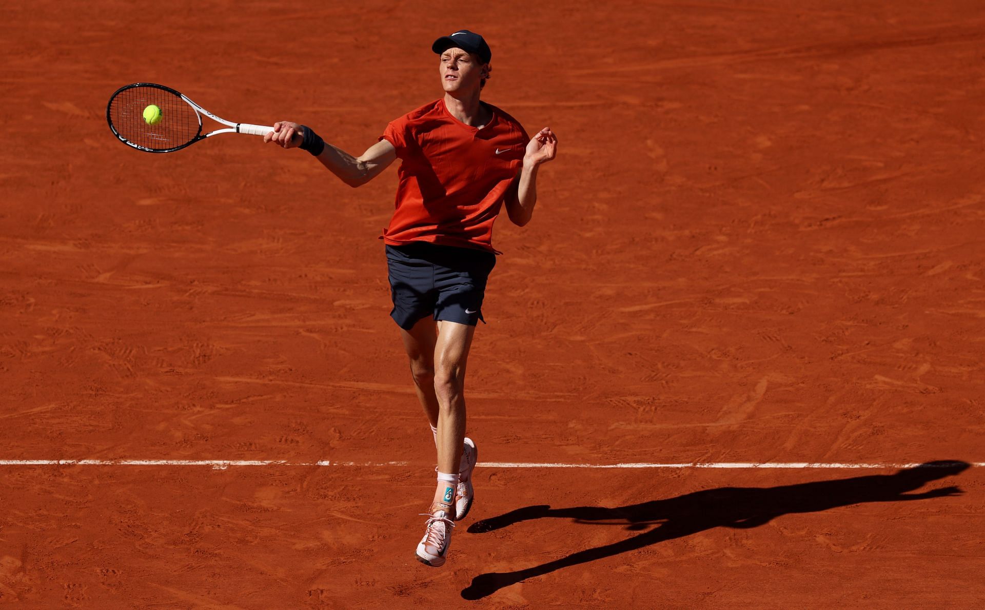 Jannik Sinner at the 2024 French Open - Getty Images