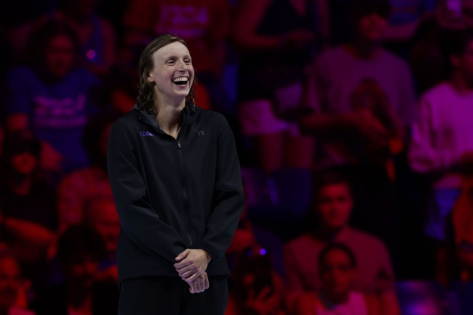 From dressing up like Katie Ledecky on Halloween to competing against