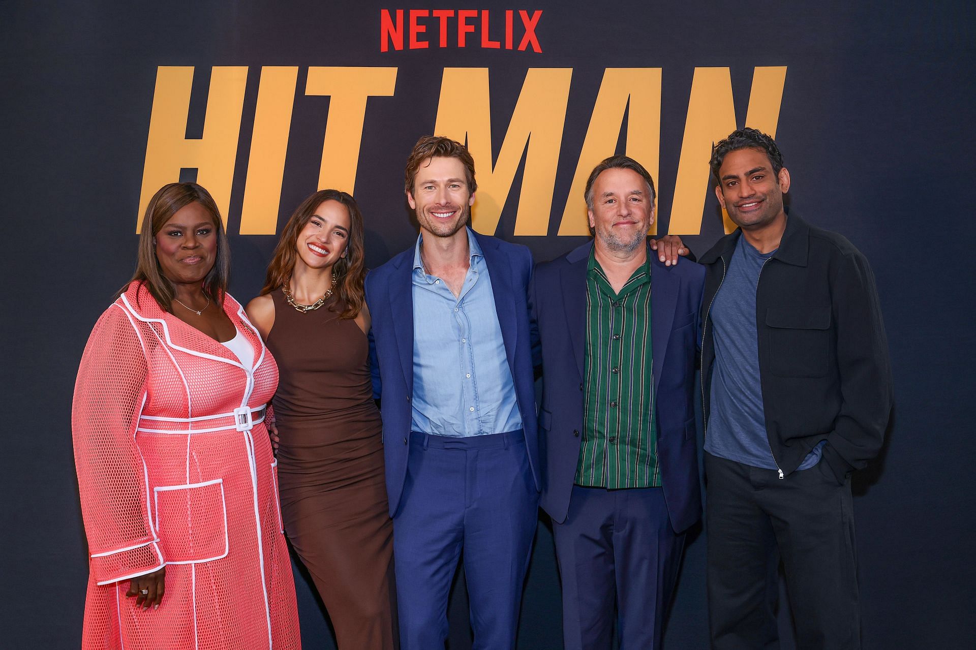 Cast and crew members of this film (Photo by Rick Kern/Getty Images for Netflix)