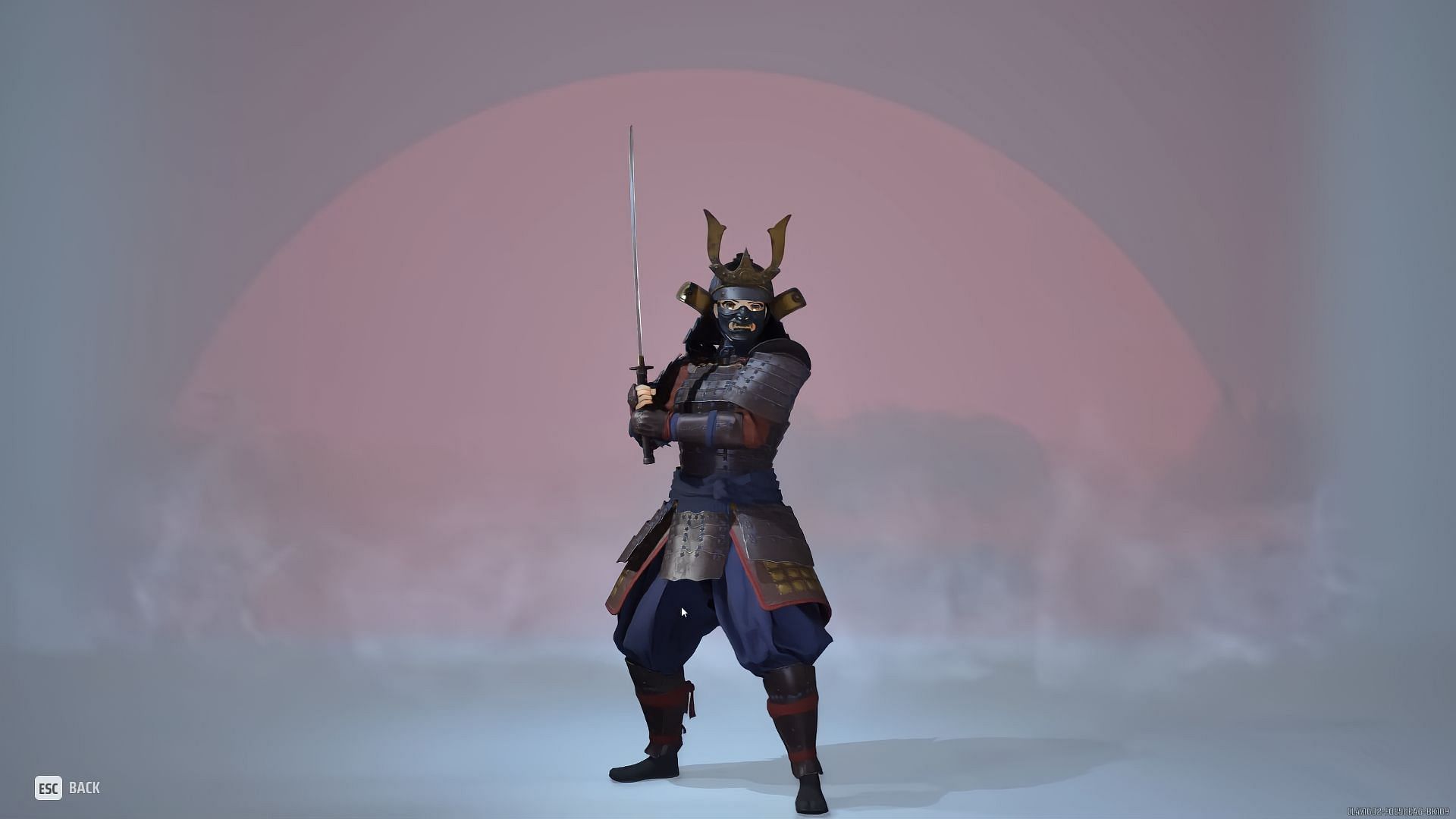 Level 96: Legendary Outfit - Finals Samurai (Image via Embark Studios)