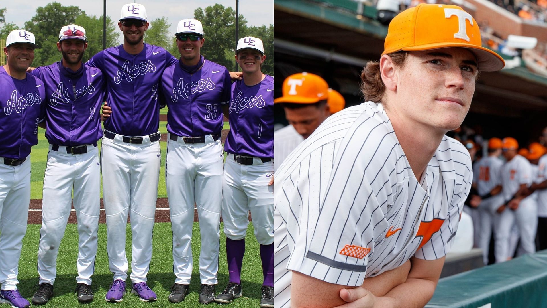 Images courtesy of Evansville and Tennessee Athletics