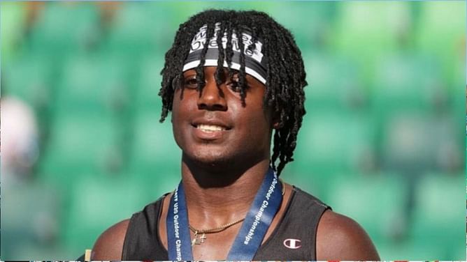 18-year-old Christian Miller among the top prospects to be a part of U.S. Men's 4x100m relay team at Paris Olympics