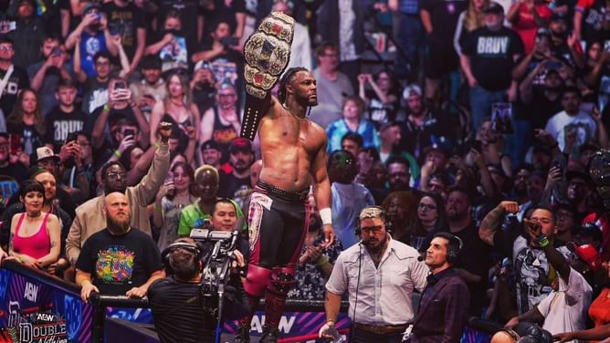 Swerve Strickland is unhappy about former world champion's potential return to AEW