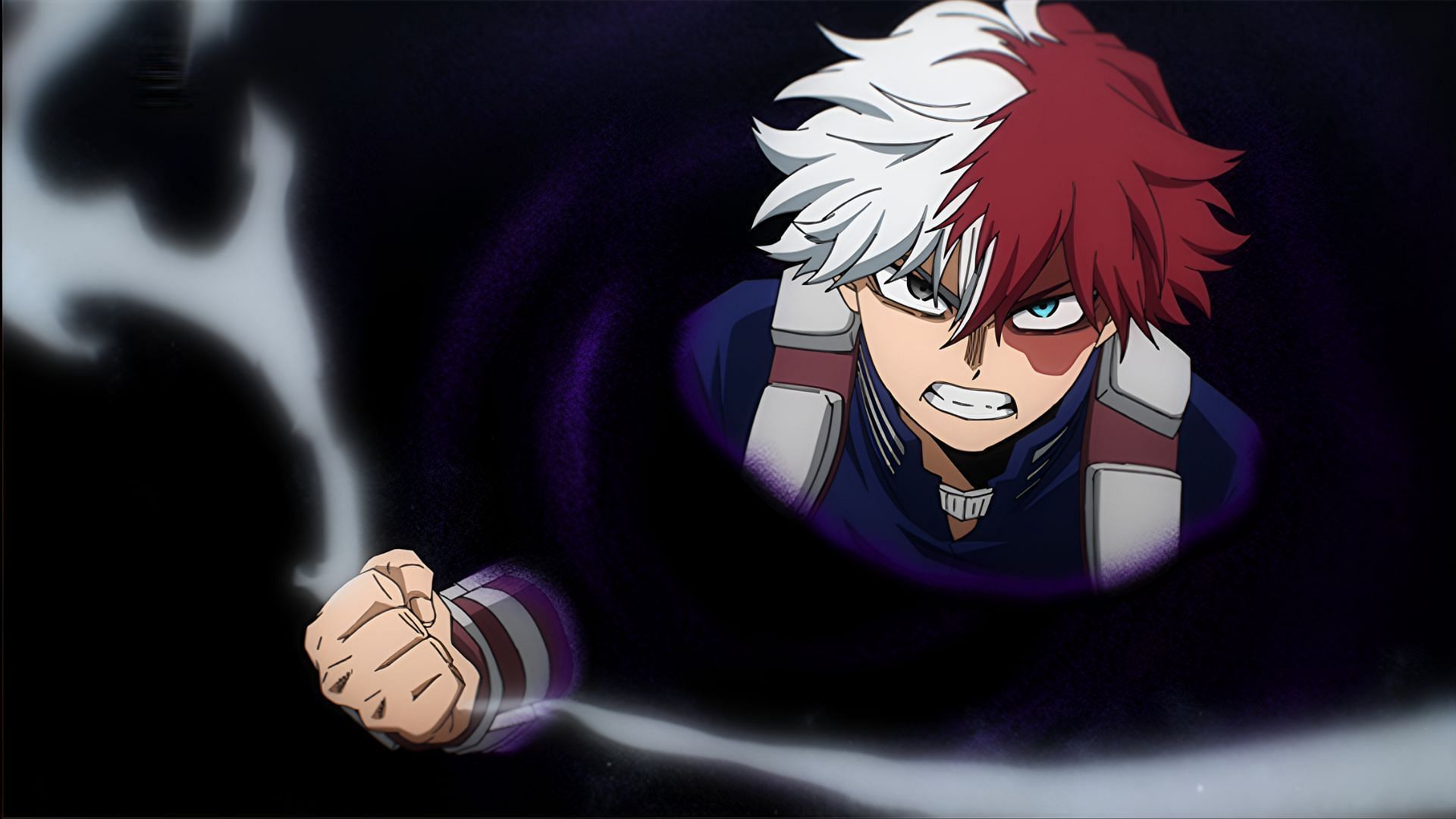 Shoto Todoroki as seen in My Hero Academia season 7 episode 6 preview (Image via Ufotable)