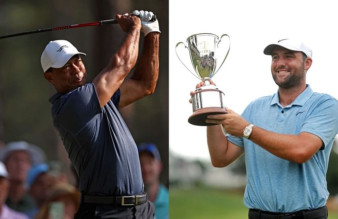 Tiger Woods' legacy under threat as Scottie Scheffler challenges him with an unbelievable record