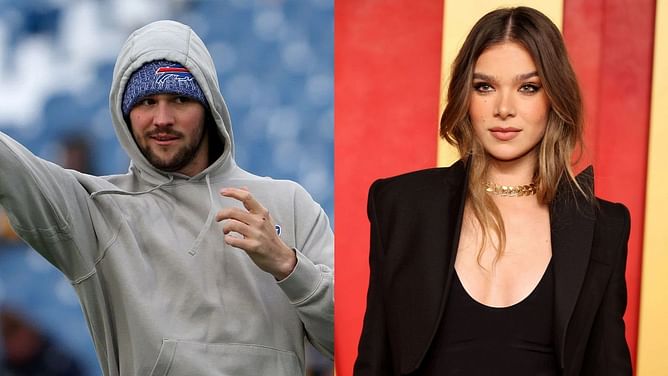 SPOTTED: Josh Allen's girlfriend Hailee Steinfeld debuts new look at wedding party with Bills QB