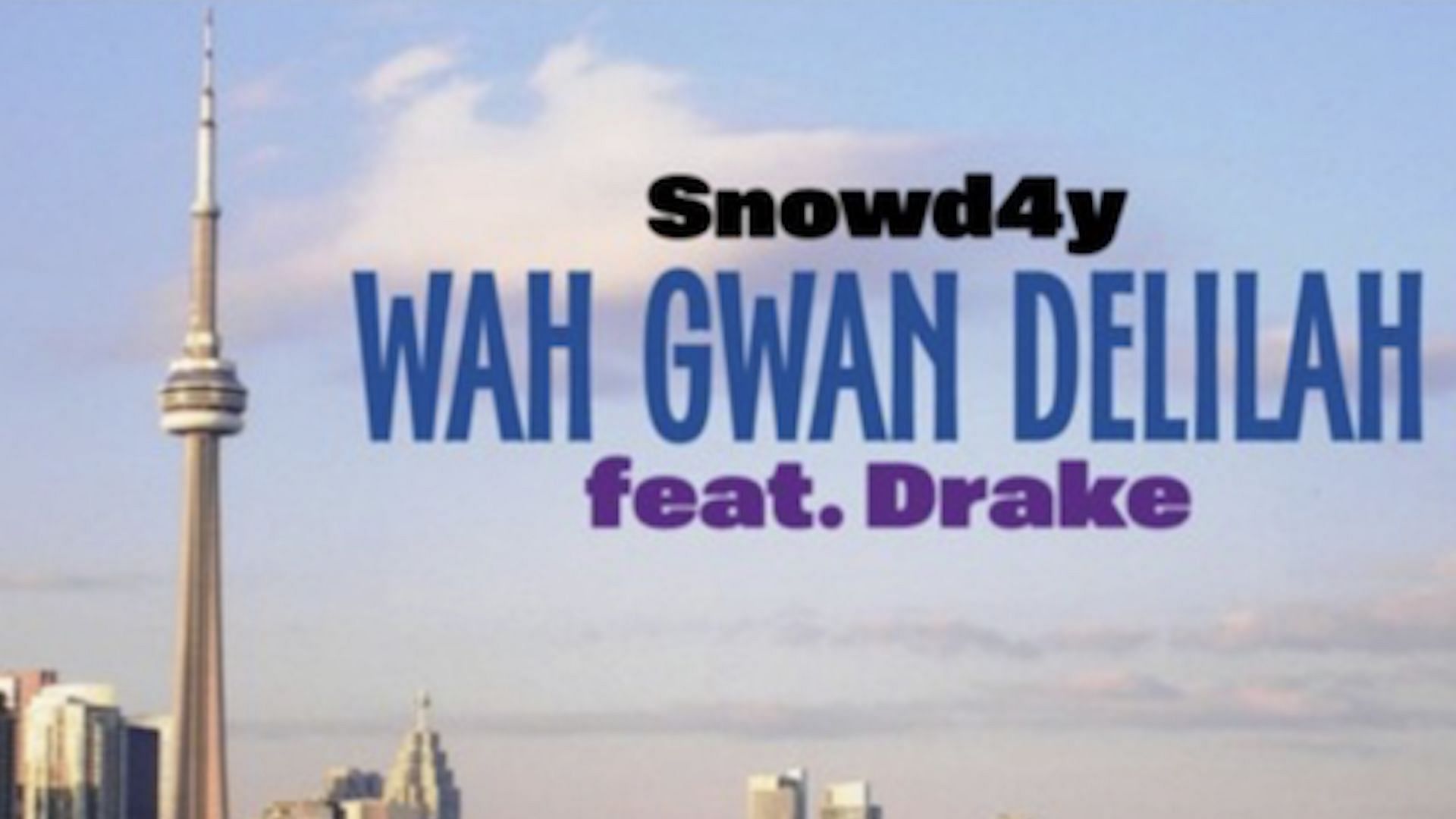 The official cover art for Snowd4y and Drake 