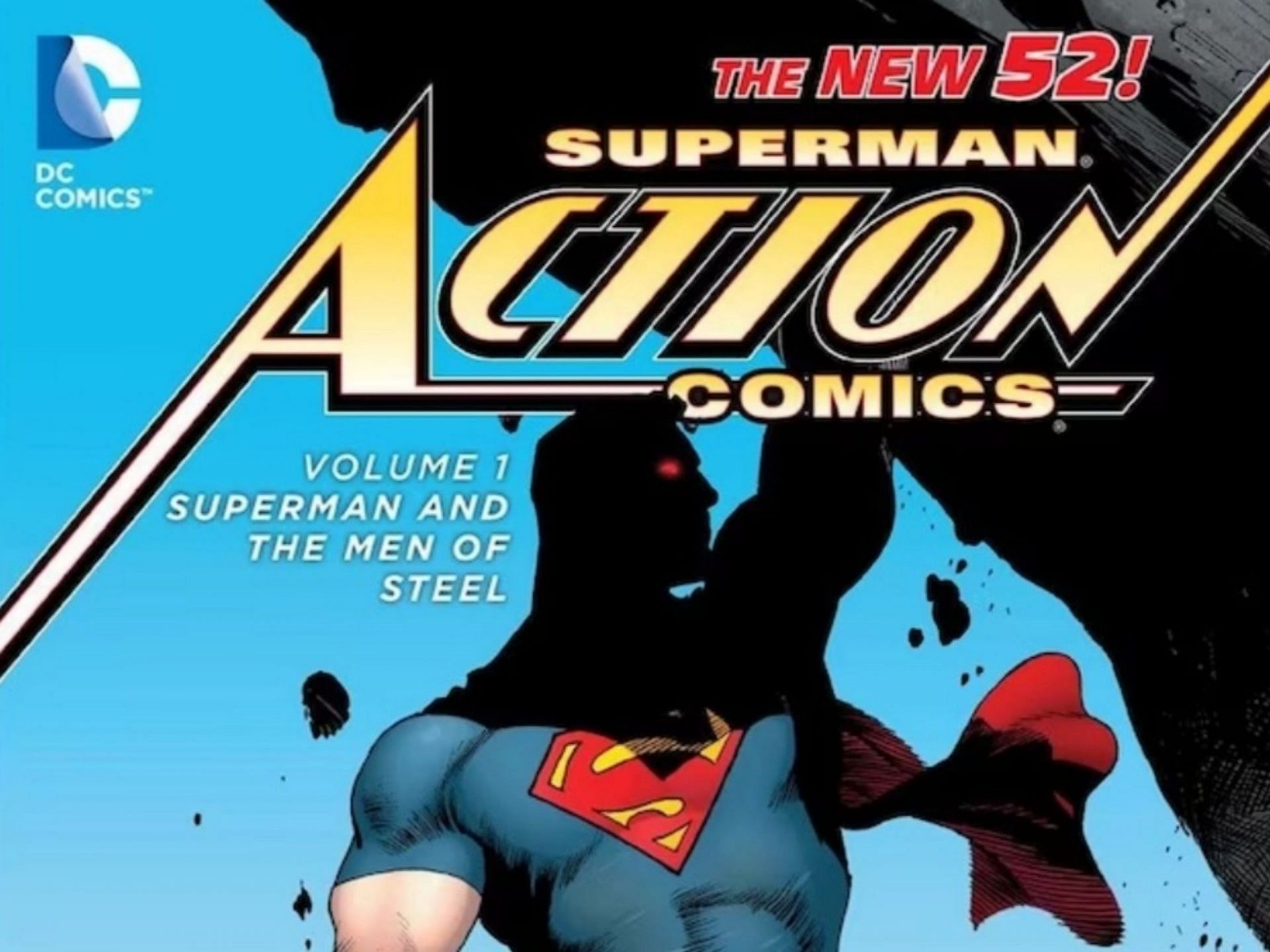 Cover for the New 52 Action Comics run (Image via DC Comics)