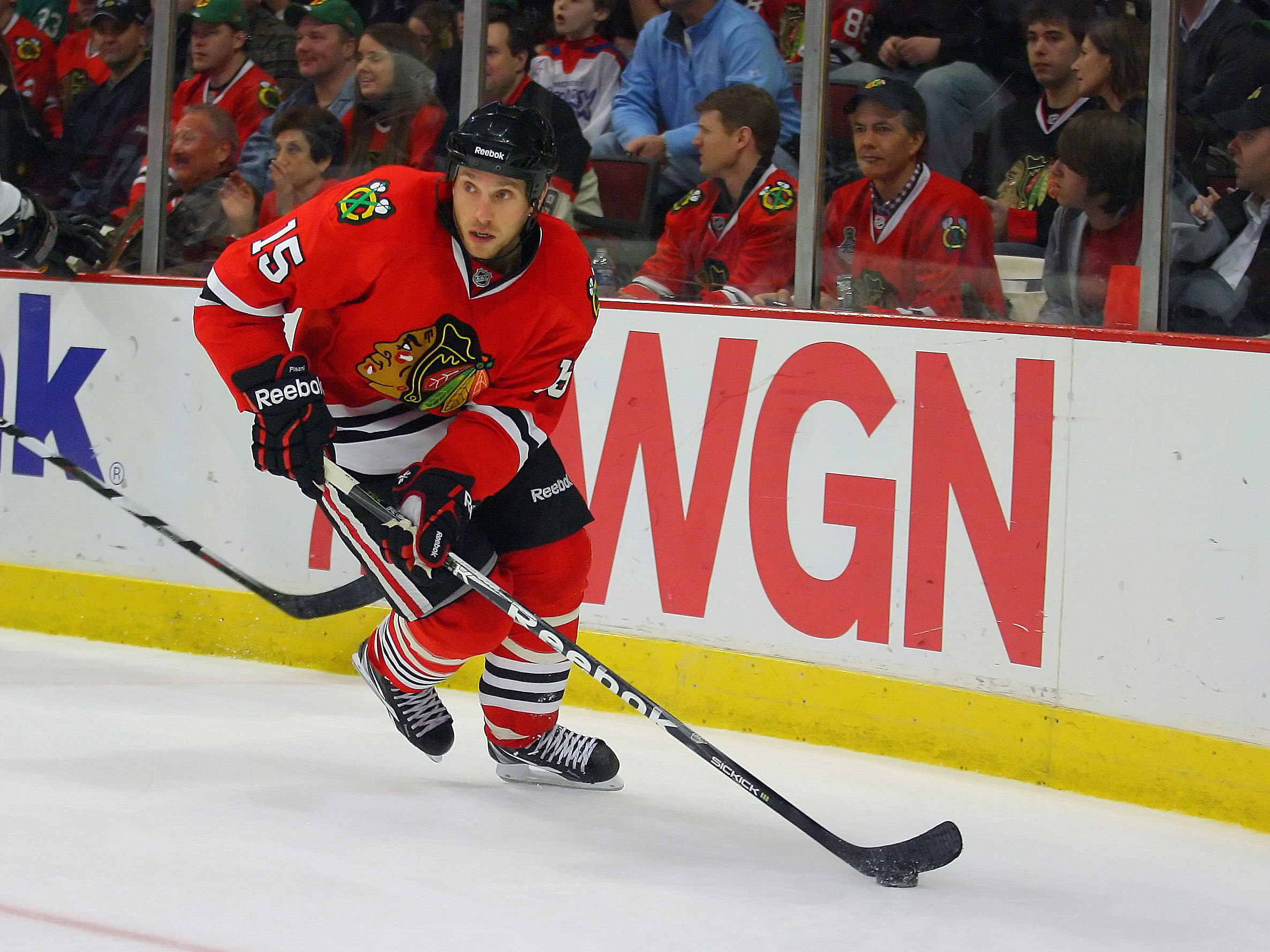 NHL: San Jose Sharks at Chicago Blackhawks