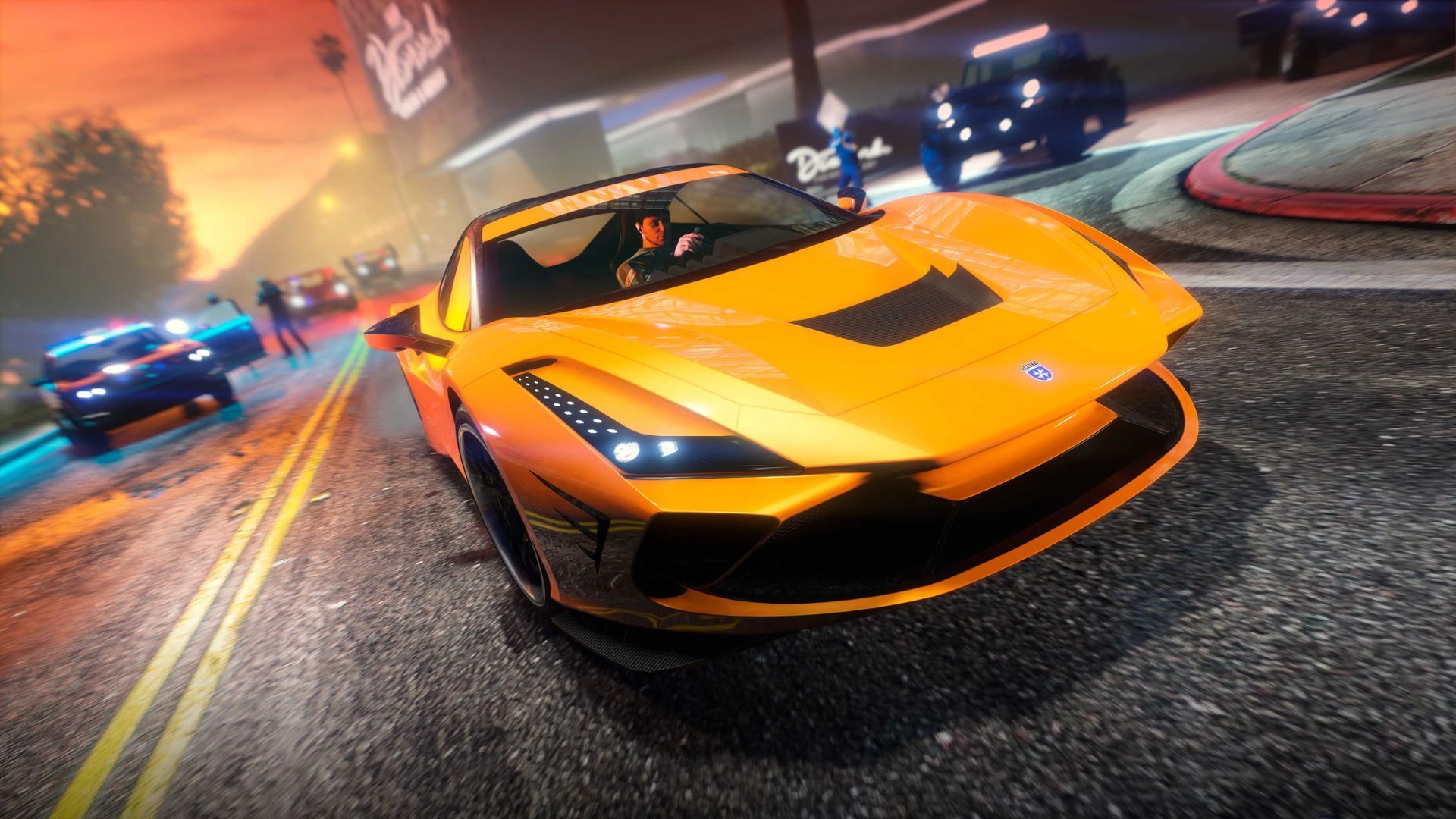 The Turismo Omaggio is one of the most exquisite Sports cars (Image via Rockstar Games)