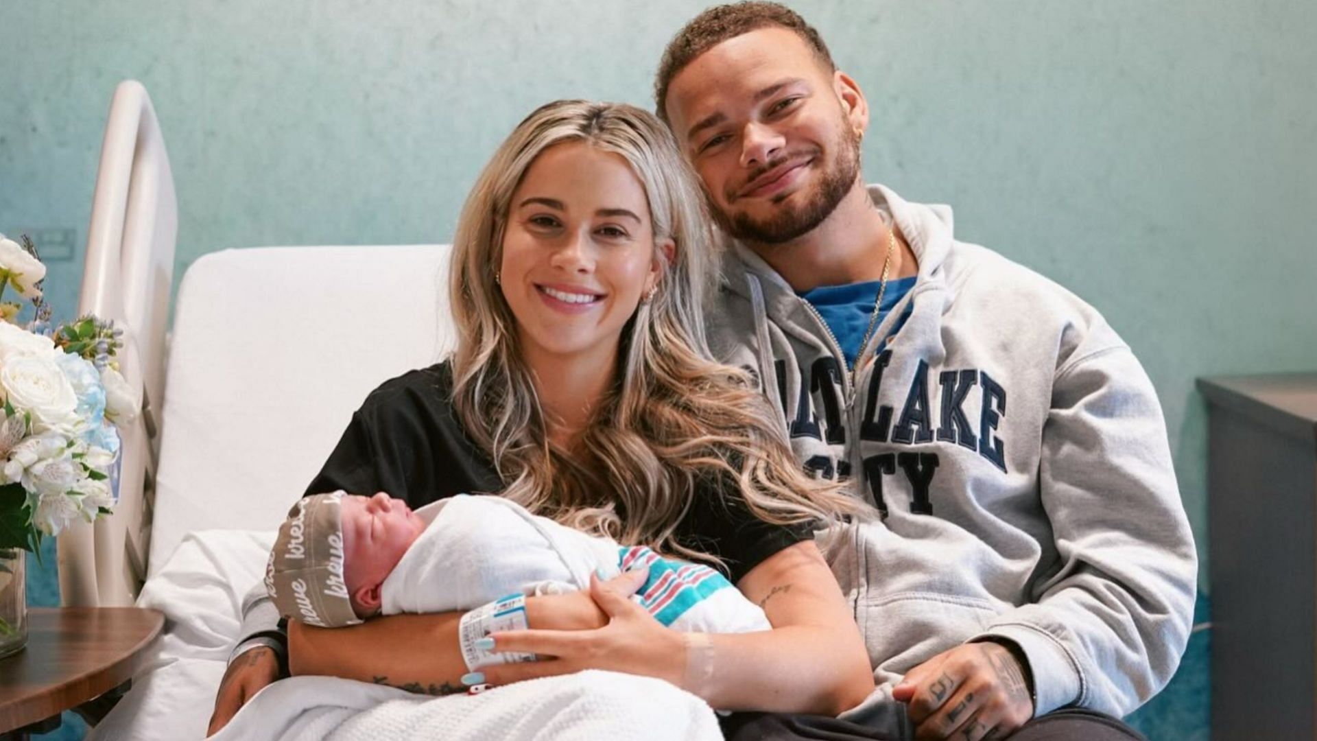 Kane and Katelyn Brown welcomed a new baby boy (Image via Instagram/@katelynbrown)