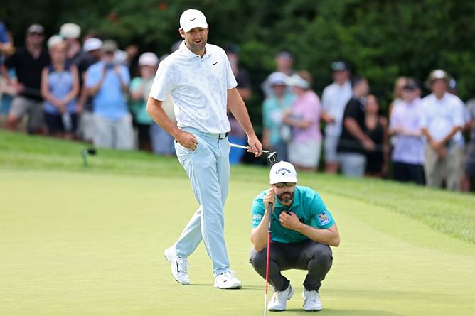 "Going to have to make a run tomorrow" - Adam Hadwin warns Scottie Scheffler ahead of final round of 2024 Memorial Tournament