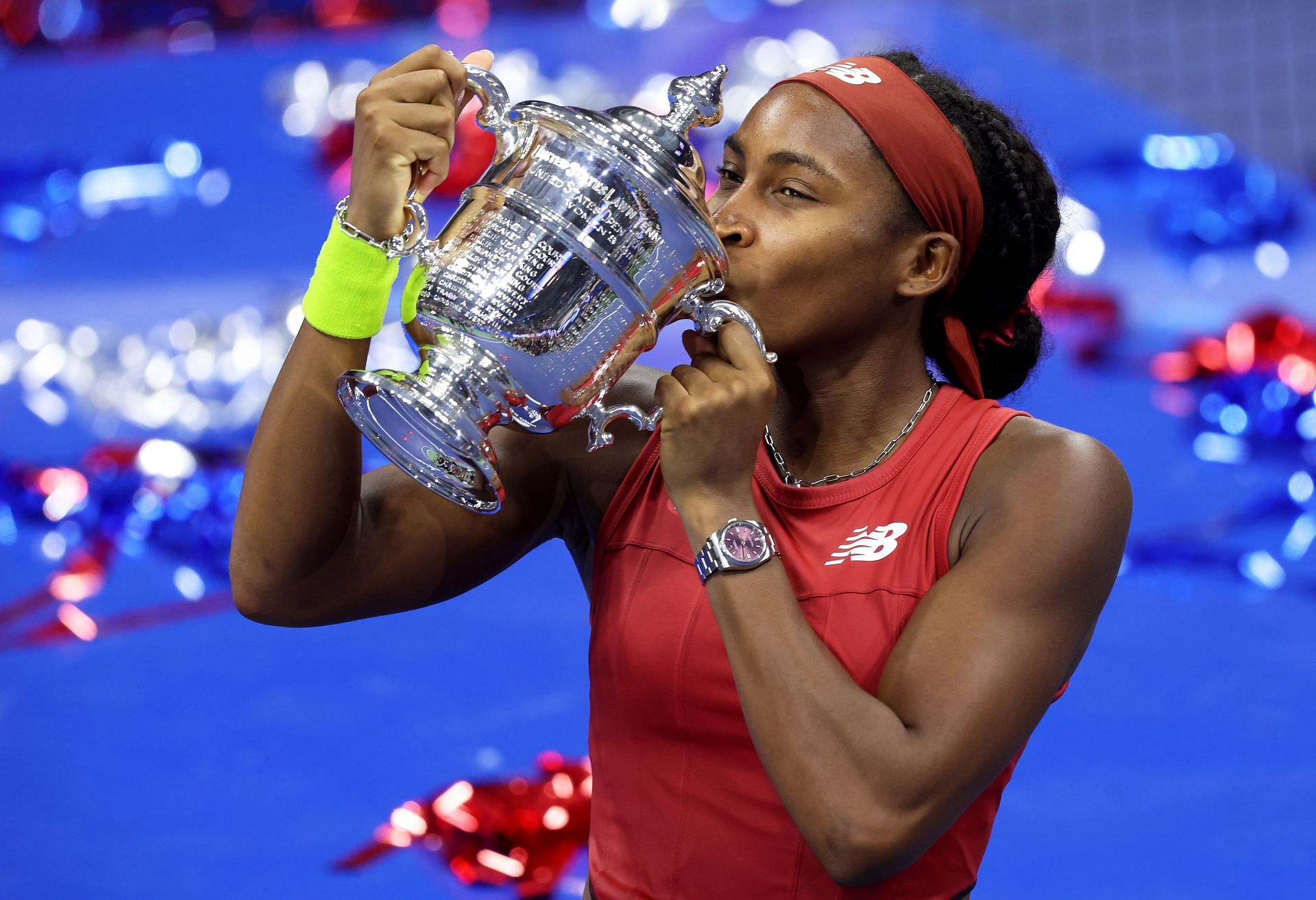 Coco Gauff won her maiden Grand Slam title at the US Open 2023