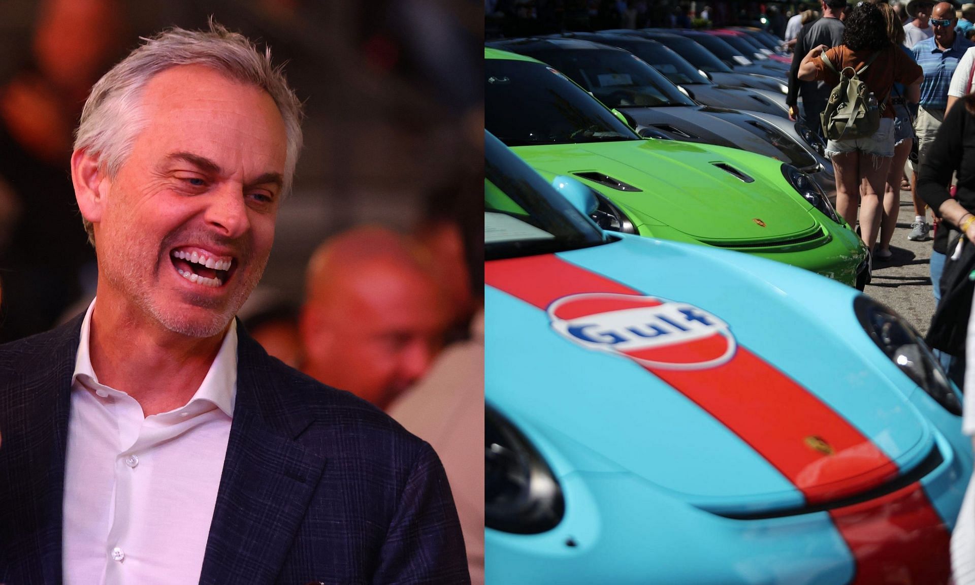 Colin Cowherd takes a shot at Texas Longhorns after breaking out fleet of supercars.