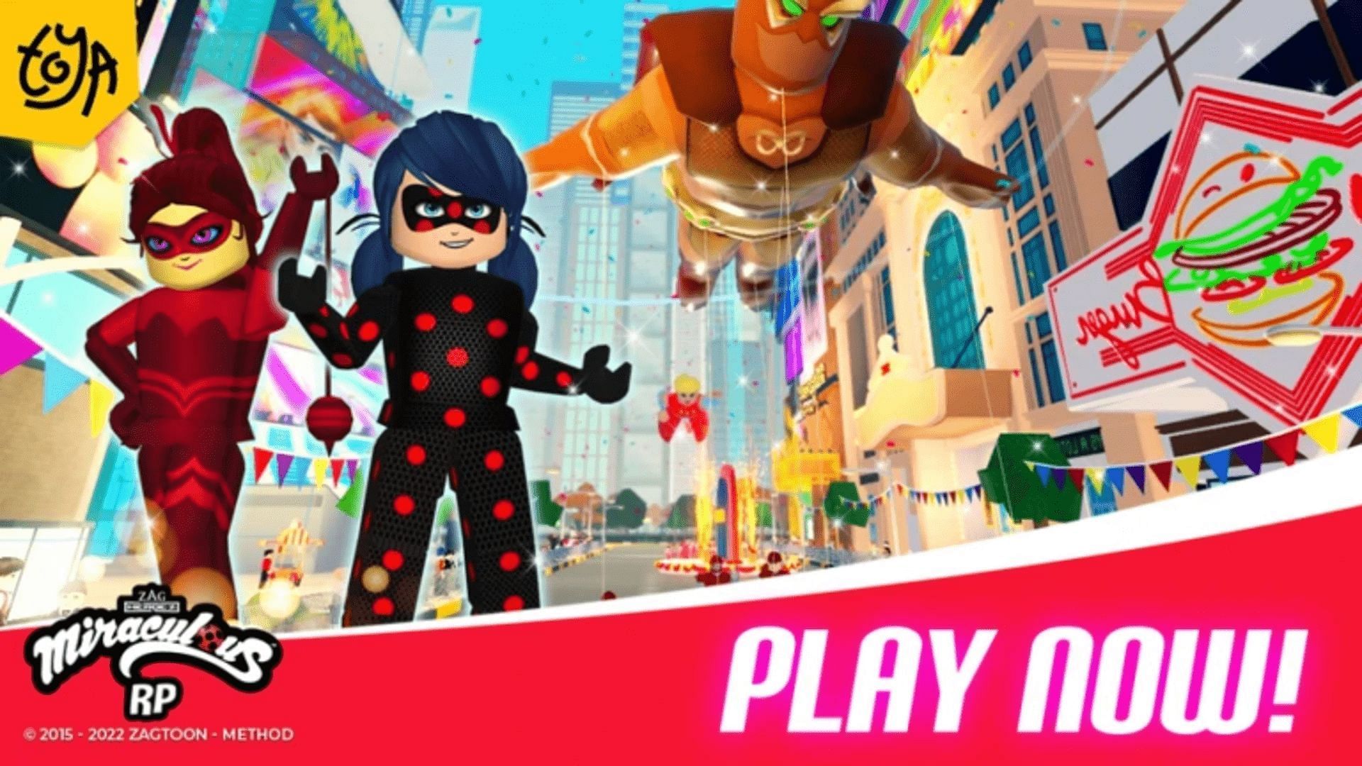 Official cover for Miraculous RP (Image via Roblox)