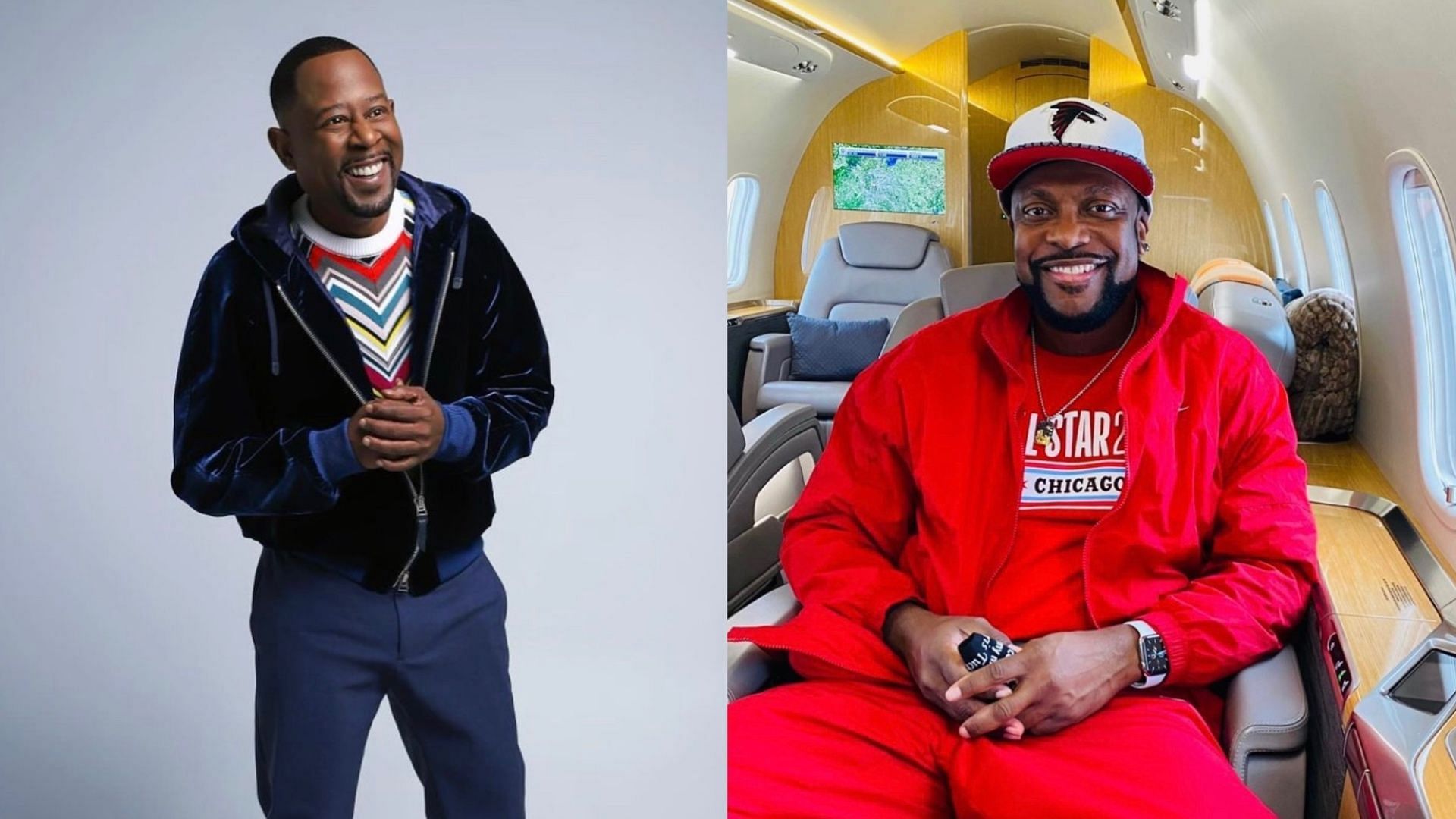 Martin Lawrence talks about Rush Hour. (Images via Instagram/@martinlawrence &amp; @christucker)