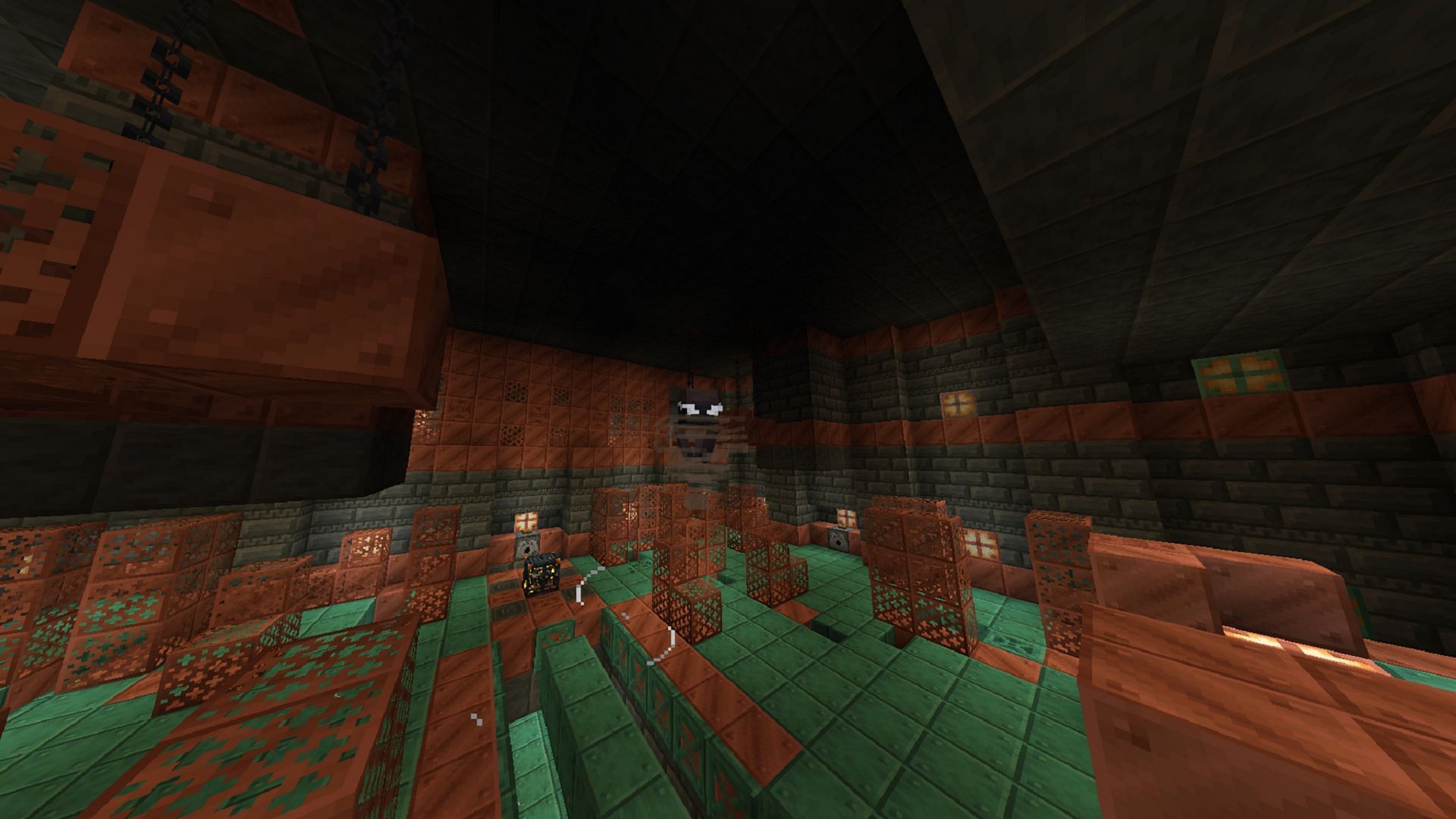 Breezes naturally appear in Minecraft 1.21&#039;s trial chambers (Image via Mojang)