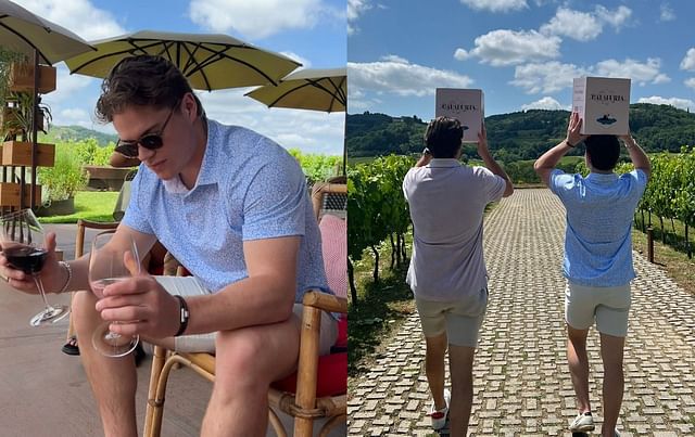 Montreal Canadiens Star Cole Caufield shared pictures from Italy vacation