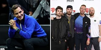 "Sorry I didn't make it" - Roger Federer hilariously gives shoutout to Coldplay on release of their new 'Feels Like I'm Falling In Love' single
