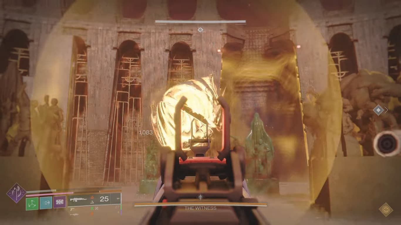 Shoot these objects to gain the Shielded from Light buff (Image via Bungie)