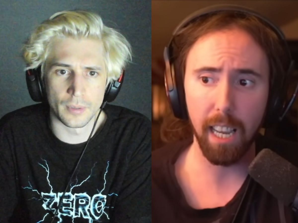 xQc reacts to Asmongold