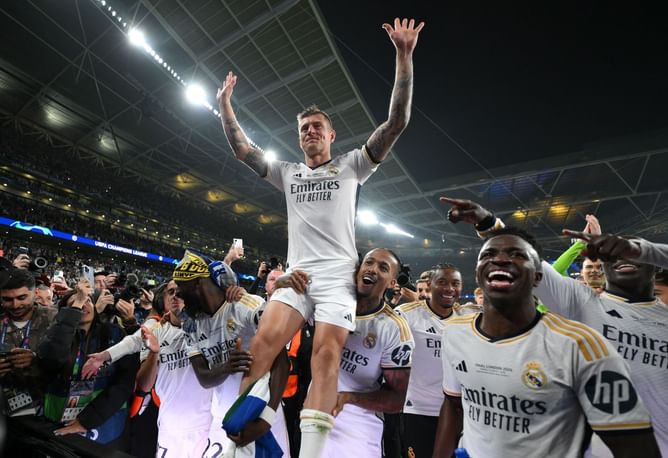 “Don’t retire please” - NBA star sends request to Toni Kroos after Real Madrid win Champions League