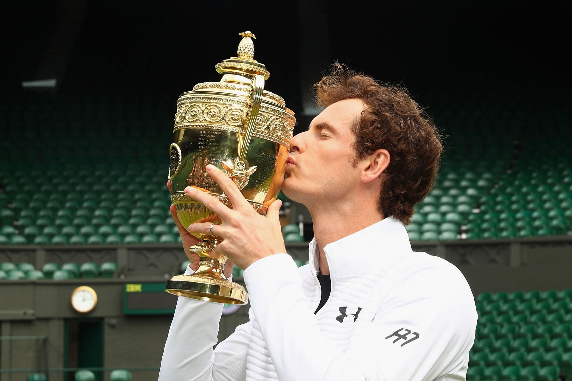 Andy Murray pictured at the 2016 Wimbledon Championships