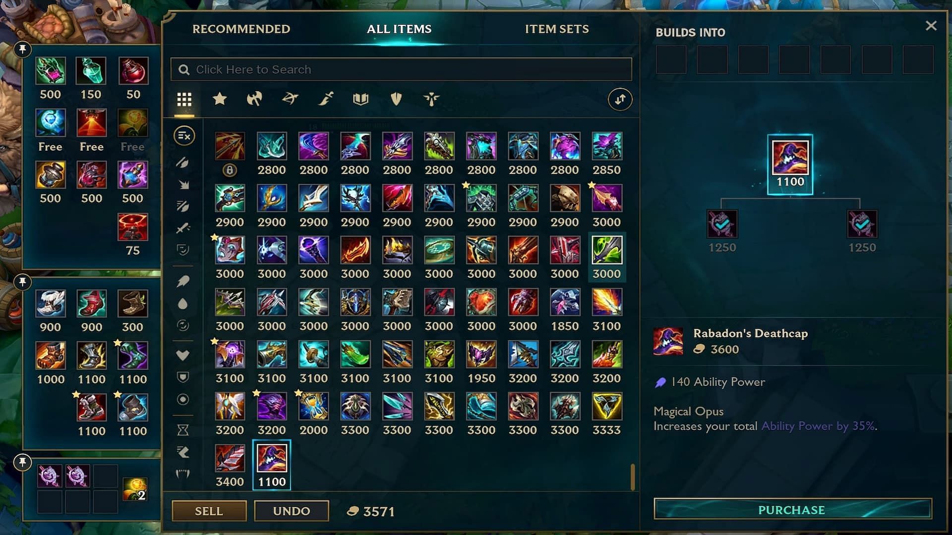 All items in League of Legends (Image via Riot Games)