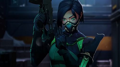 Viper from the cinematic RETAKE (Image via Riot Games)