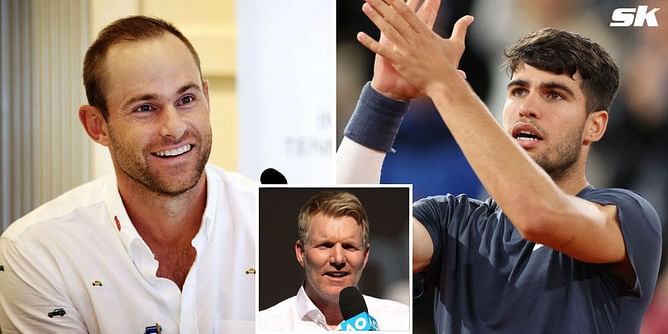 "One of the best TV analysts" - Mardy Fish and Andy Roddick give nods of approval to Jim Courier's commentary amid Carlos Alcaraz's French Open 3R win