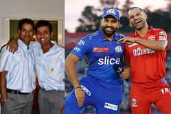"Nice old memories" - Shikhar Dhawan shares a throwback picture with Rohit Sharma