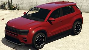 Which of the new GTA Online cars is based on Jeep Avenger, and when will it be released?