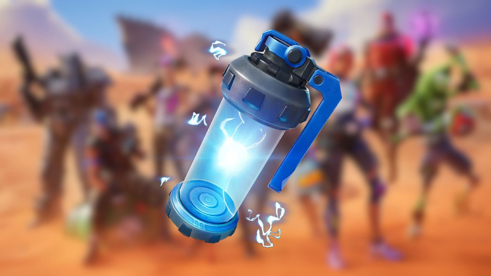 The Shield Breaker EMP grenade is reportedly set to be reintroduced with the new update. (Image via Epic Games)