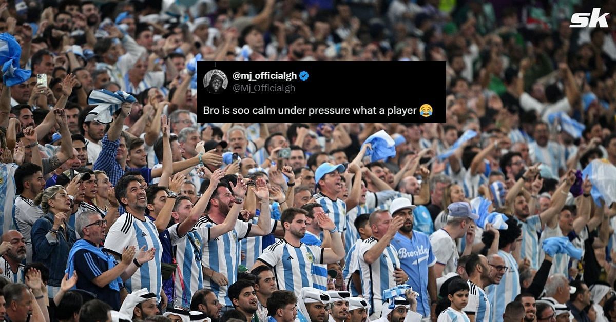 Fans were full of praise for Cristian Romero