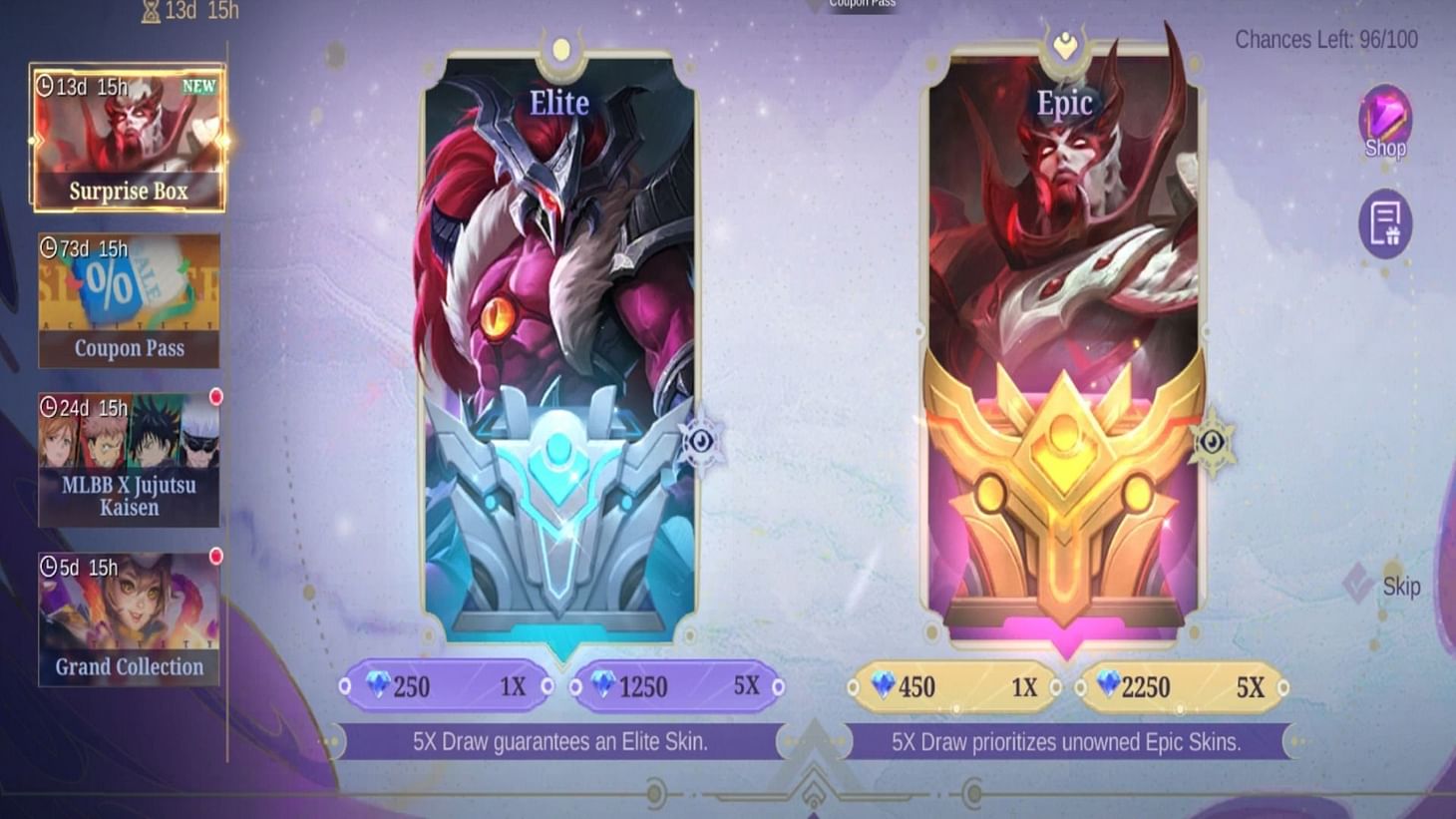 Mobile Legends Bang Bang Surprise Box event: Schedule, Collector Skins ...