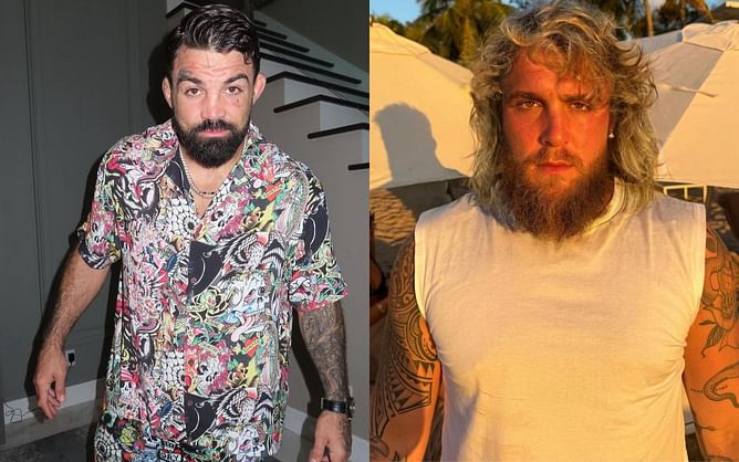 Mike Perry and Jake Paul go back and forth in a fiery exchange: "You are going to get married to my fists"