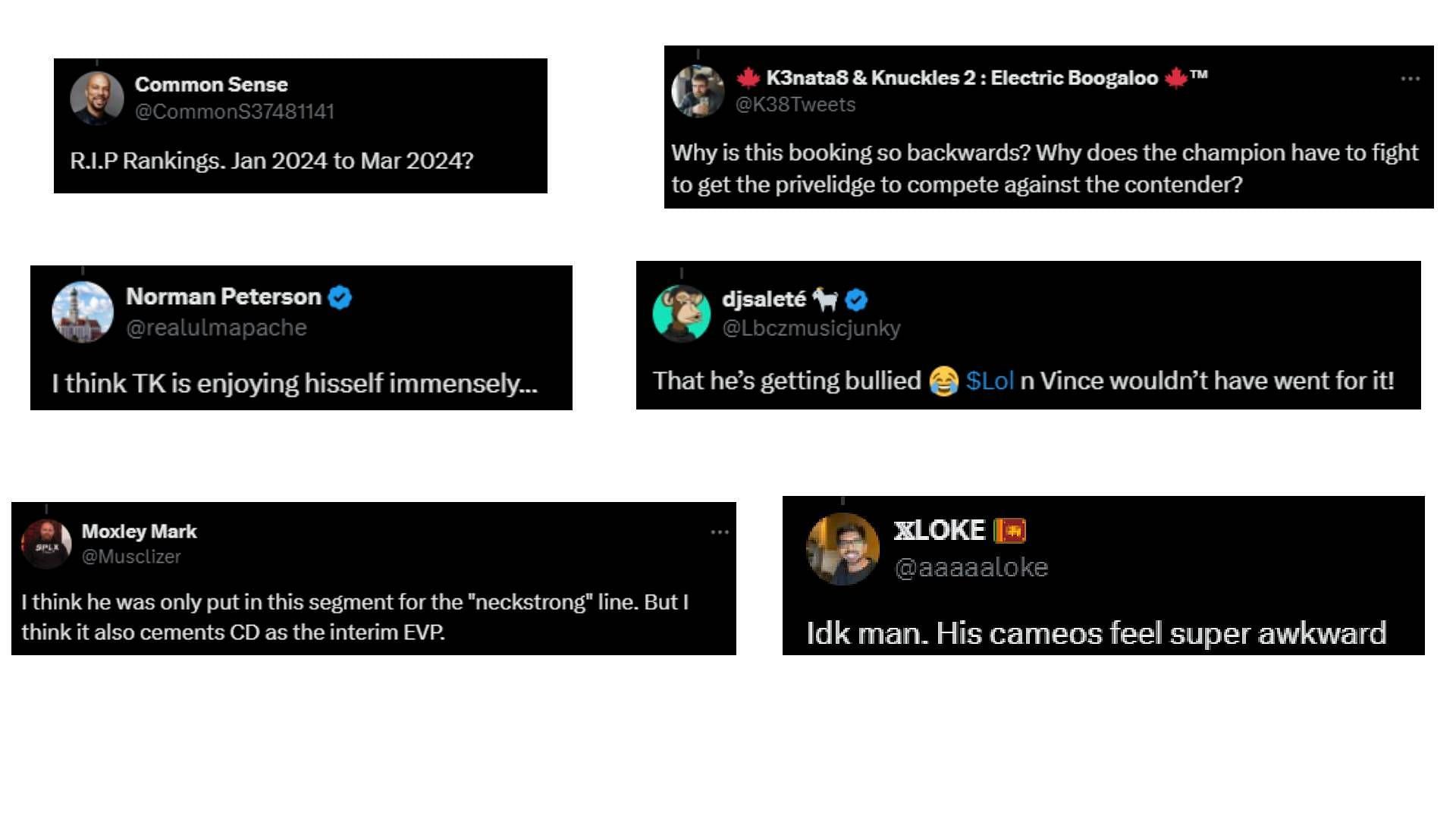 Screengrab of fan reactions (Source: X.com)