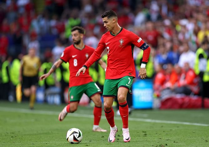 WATCH: Cristiano Ronaldo unselfishly gifts goal to Bruno Fernandes with record-making assist for Portugal at Euro 2024