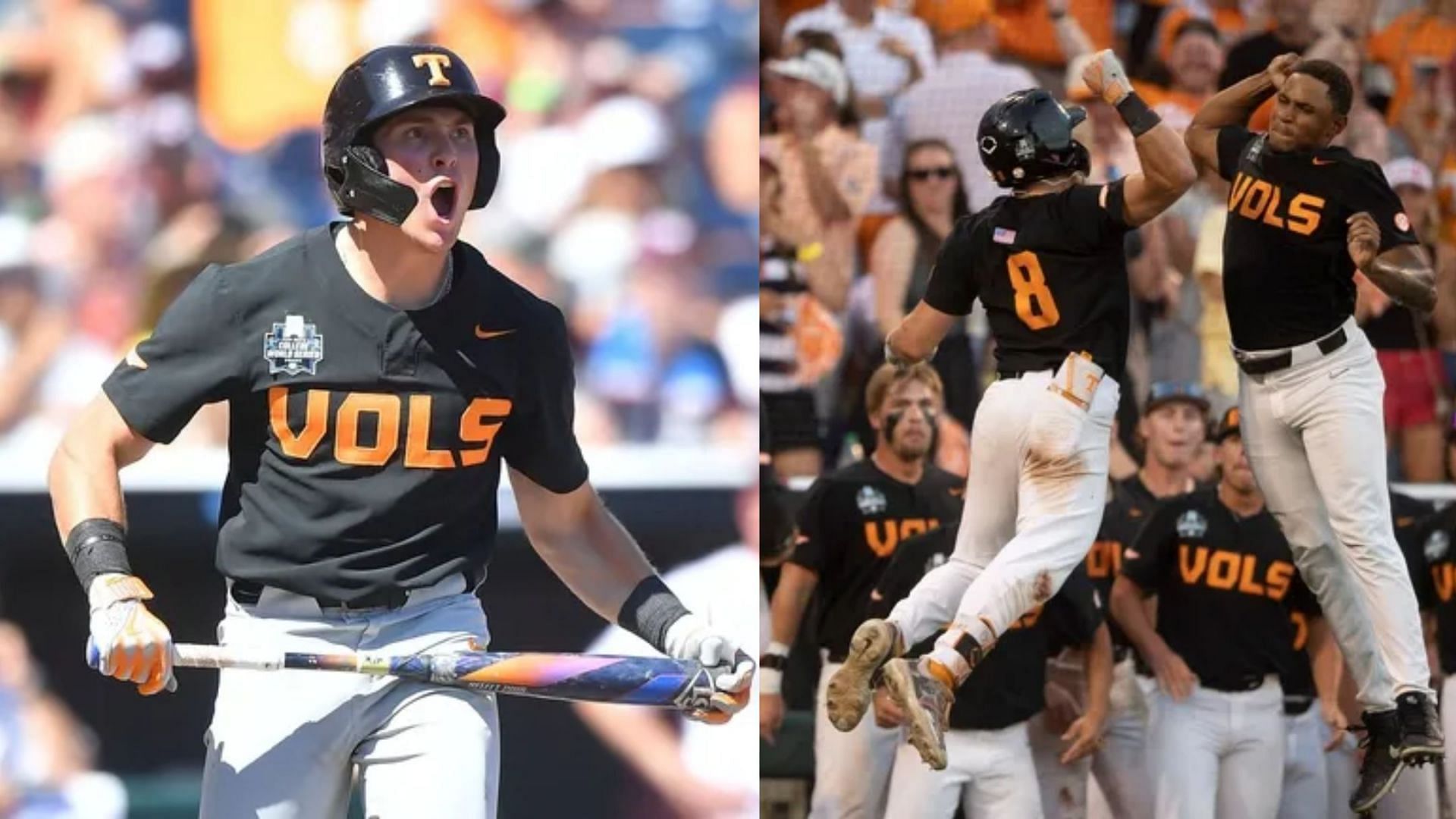 Dylan Dreiling crushed a two-run home run in the seventh inning to lead Tennessee to their first-ever national championship. (Image Source: IMAGN)