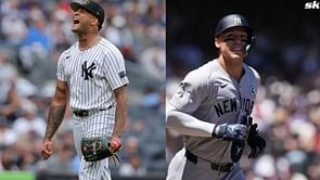 "King of the Gil" - Aaron Judge celebrates Luis Gil's AL pitcher and rookie of the month honors in May