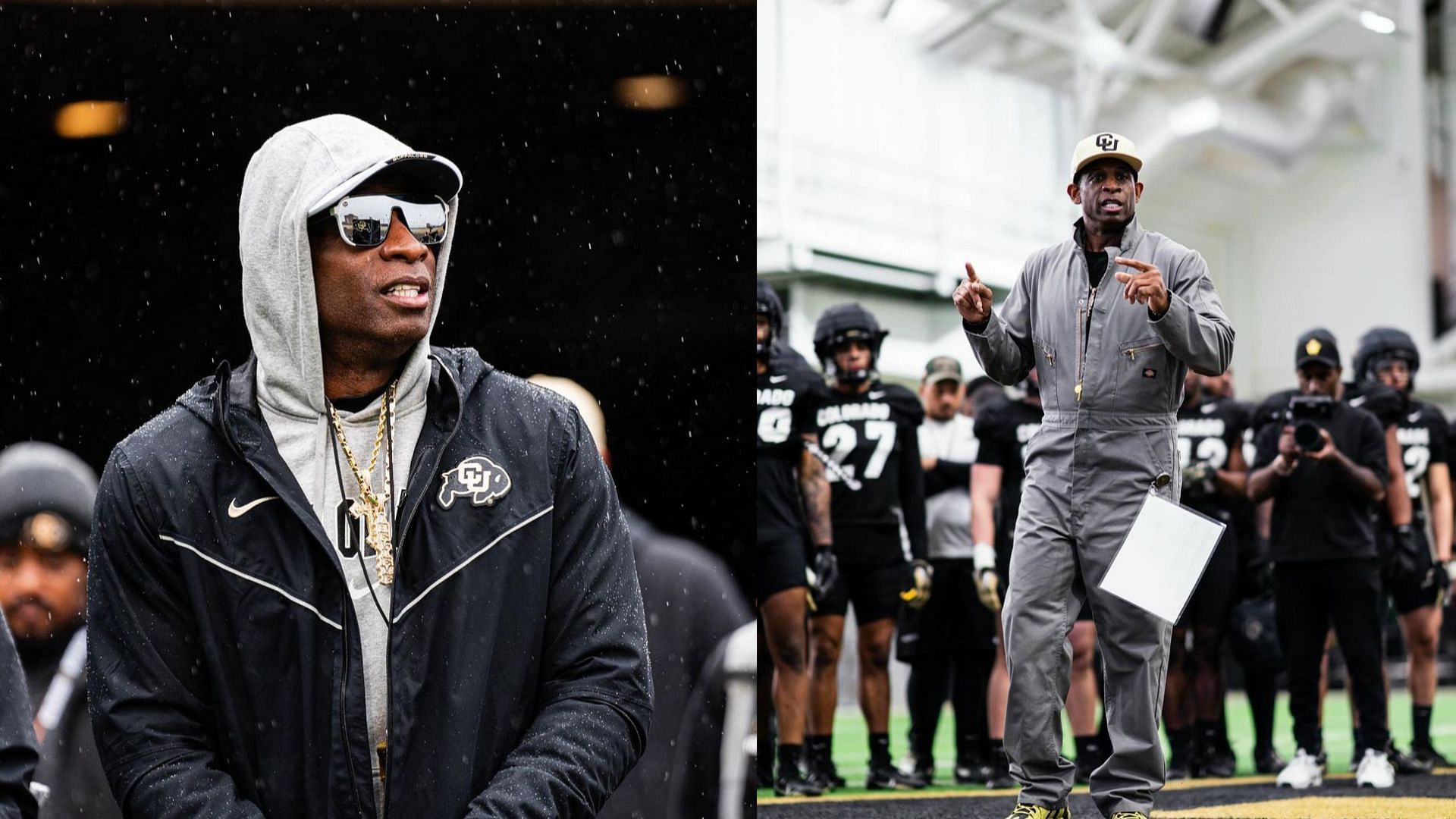 Colorado coach  Deion Sanders  