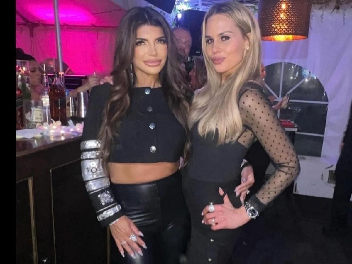 Teresa Giudice and Jackie Goldschneider from The Real Housewives of New Jersey