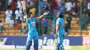 [Watch] Flurry of boundaries in the final over helps Harmanpreet Kaur slam sensational hundred in IND-W vs SA-W 2nd ODI