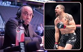"He's a bad man" - Watch Joe Rogan's live reaction as Robert Whittaker's uppercut finishes Ikram Aliskerov in less than two minutes
