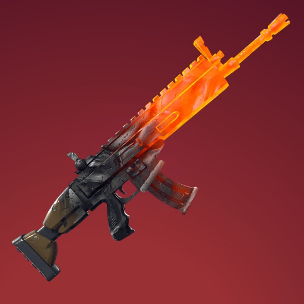 Magma is the first animated wrap in Fortnite (Image via Epic Games)