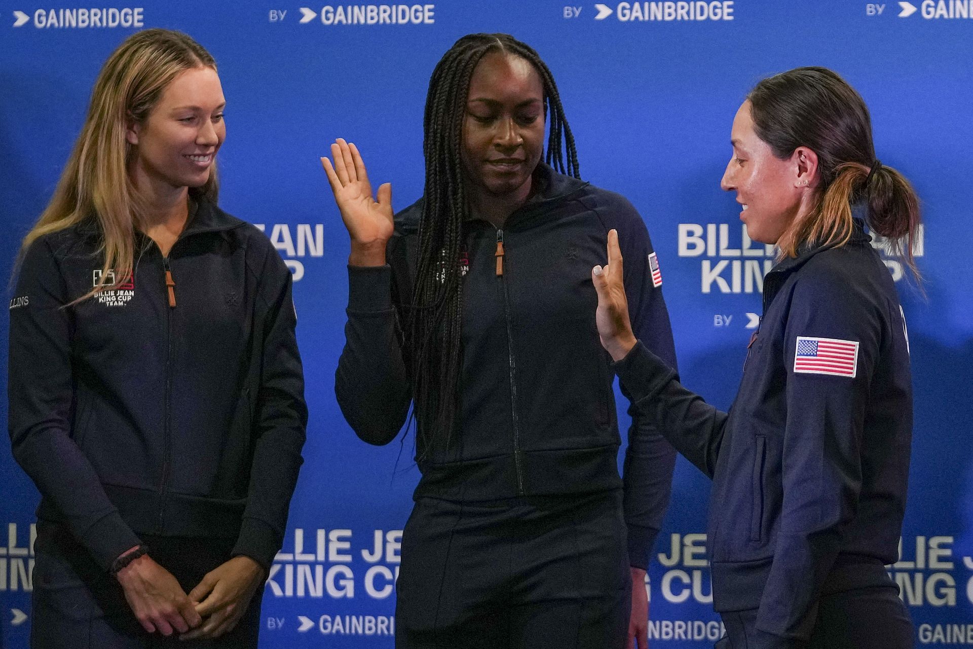 Danielle Collins, Coco Gauff and Jessica Pegula will compete at the Paris Olympics (Source: Getty)