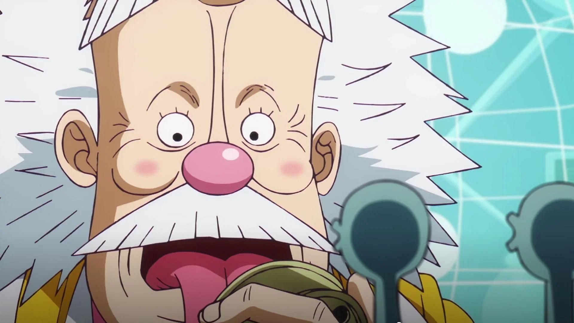 Dr. Vegapunk as shown in the anime series (Image via Toei Animation)