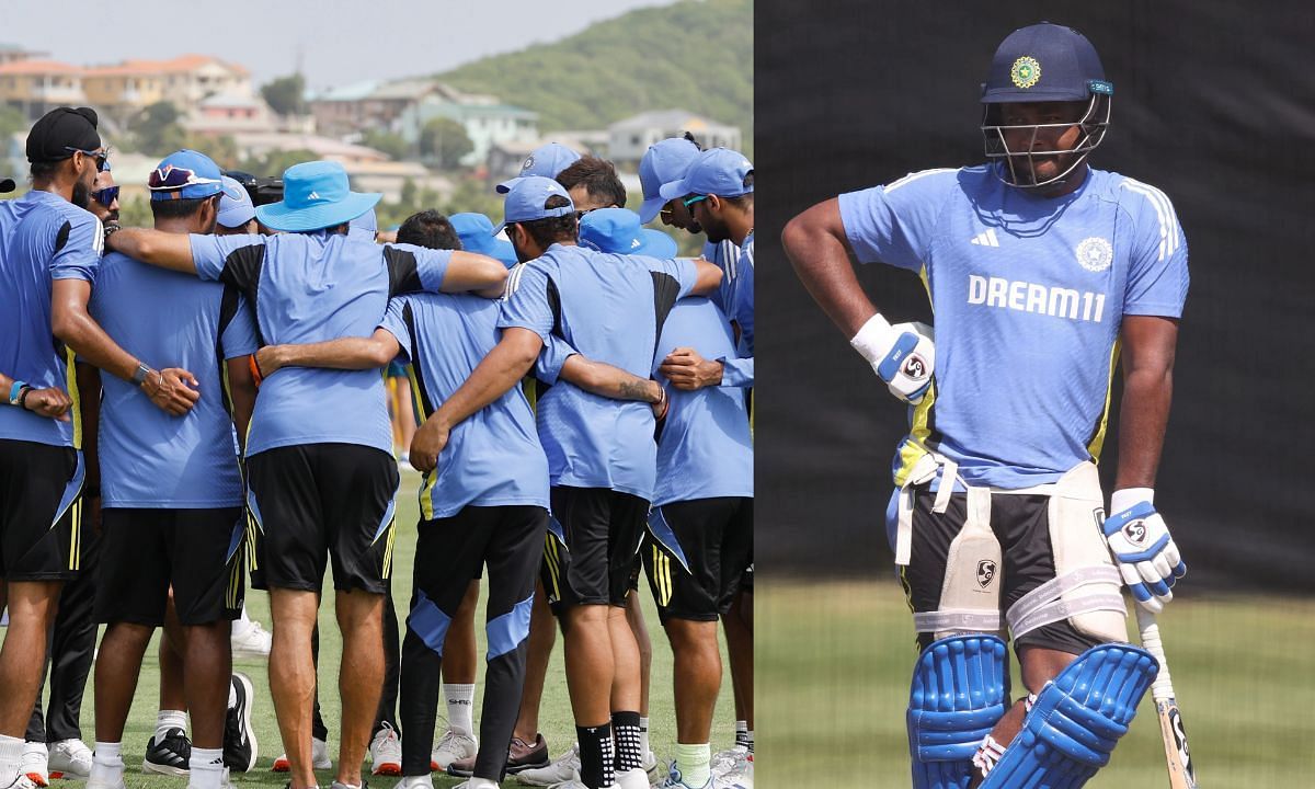 भारतीय टीम में एक बदलाव हो सकता है (Photo Credit - @BCCI/Getty)