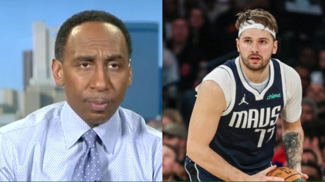 Stephen A. Smith blasts Tim Hardaway Jr. for his disappoining performance for the Mavericks. (Image credits: Stephen A. Smith, Luka Doncic/Instagram)